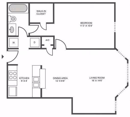 Unit 04-0433 04-0433 floor plan